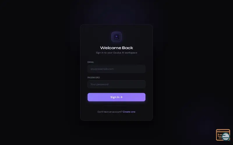 Screenshot of Oculus AI