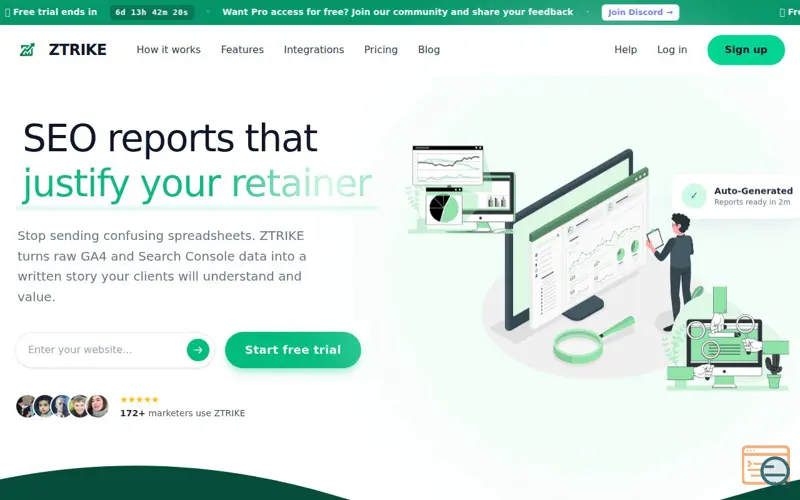 Screenshot of ZTRIKE