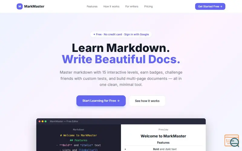 Screenshot of Drmarkdown