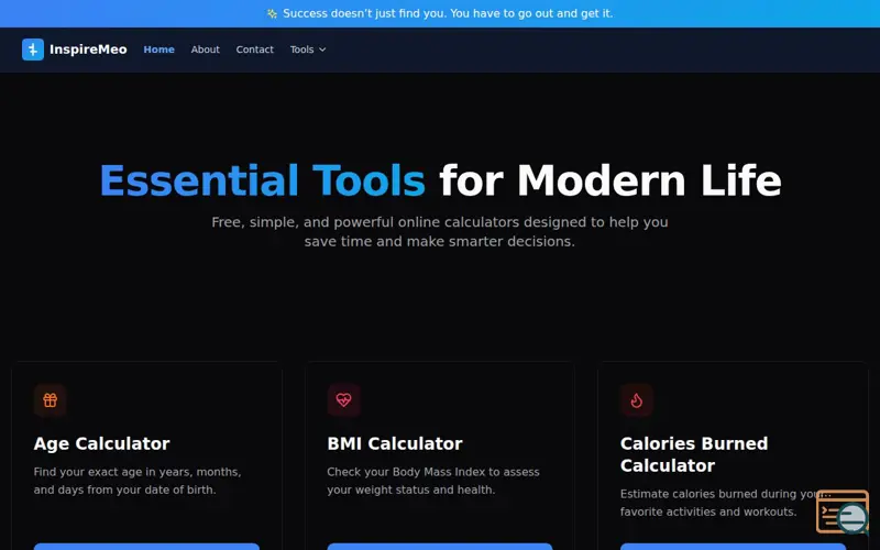 Screenshot of Basic Tools