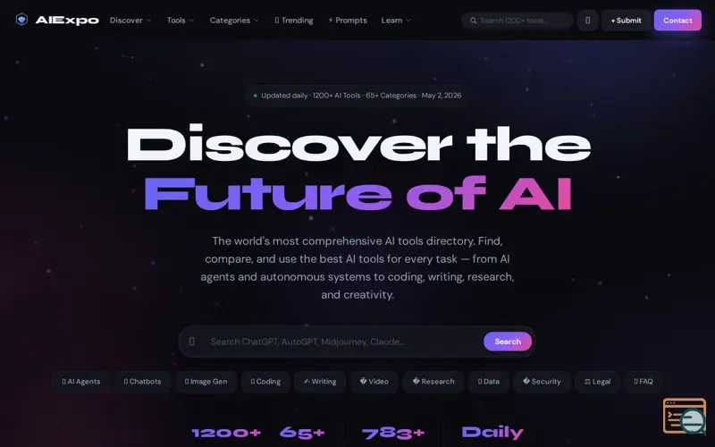 Screenshot of aiexpo