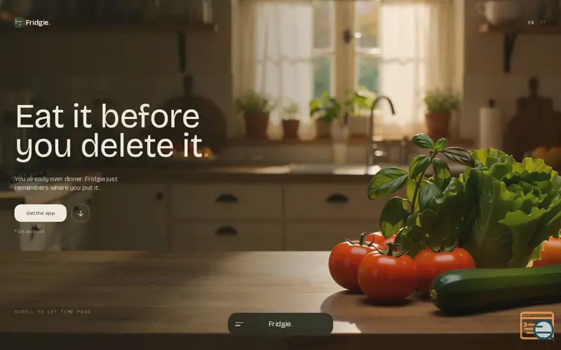 Screenshot of Fridgie