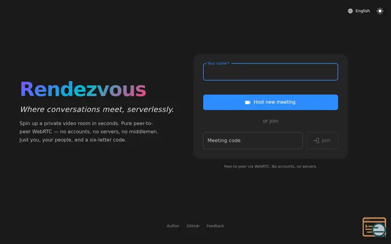 Screenshot of Rendezvous