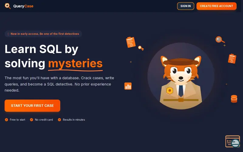 Screenshot of QueryCase
