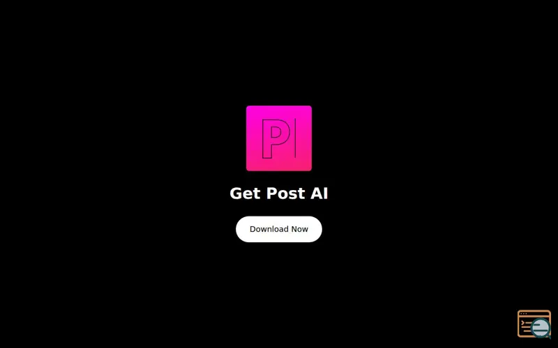Screenshot of Get Post AI