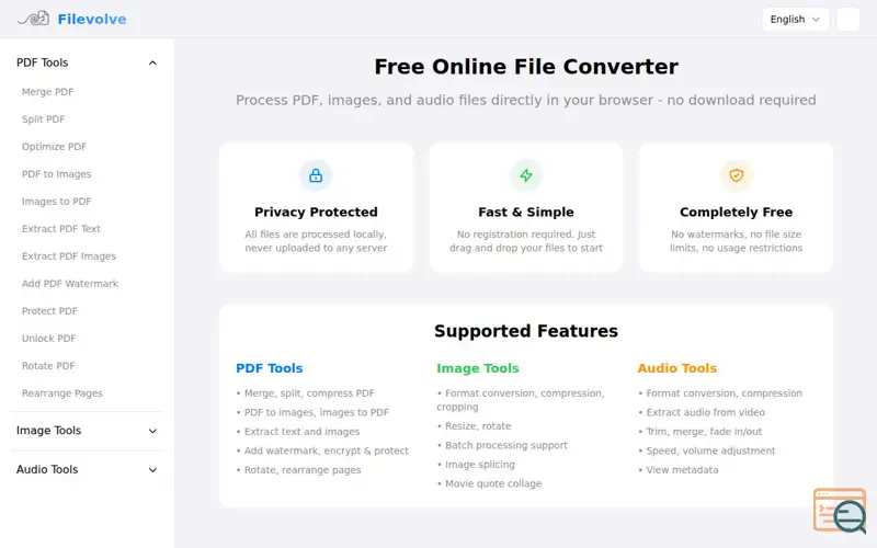 Screenshot of Filevolve