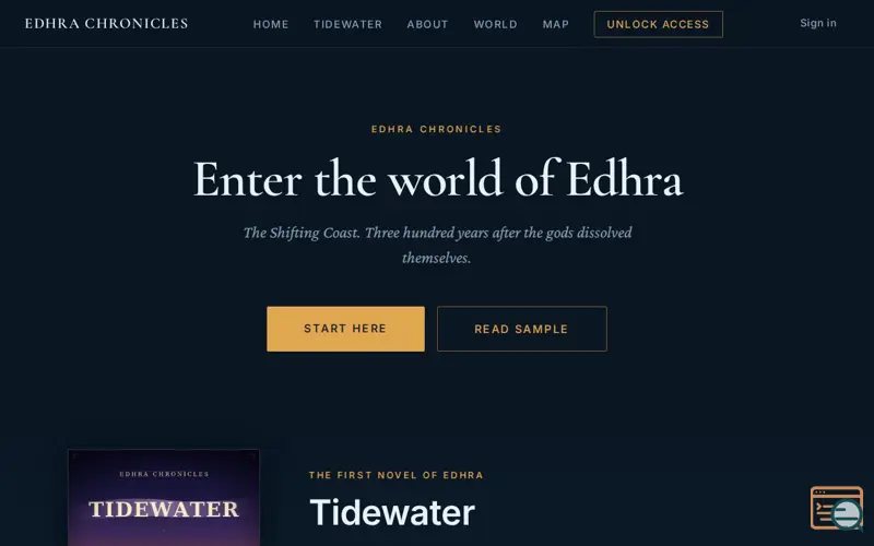 Screenshot of Edhra Chronicles