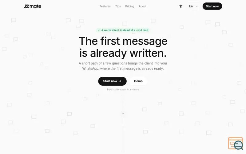 Screenshot of Mate