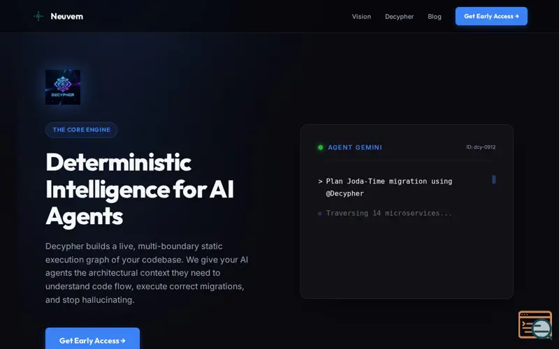 Screenshot of Decypher