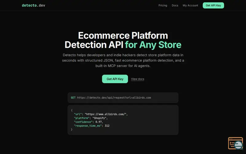 Screenshot of Detecto
