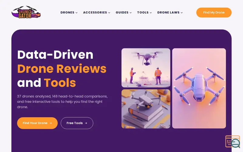 Screenshot of Dronesgator
