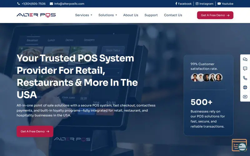 Screenshot of Alterpos