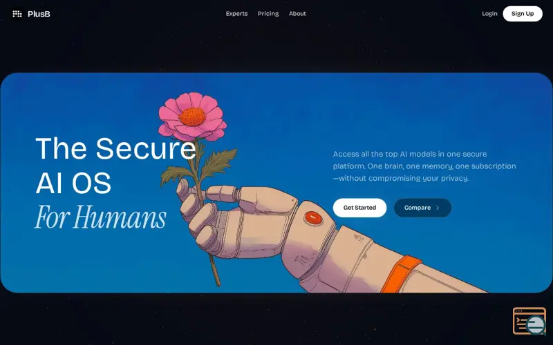 Screenshot of PlusB
