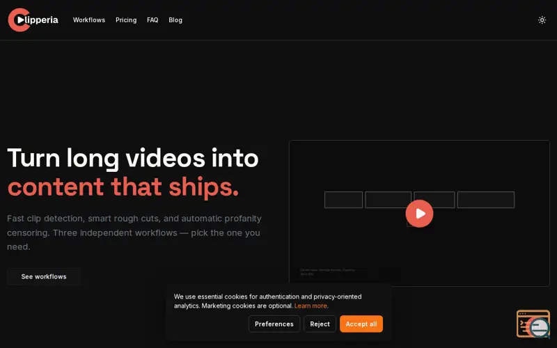 Screenshot of Clipperia