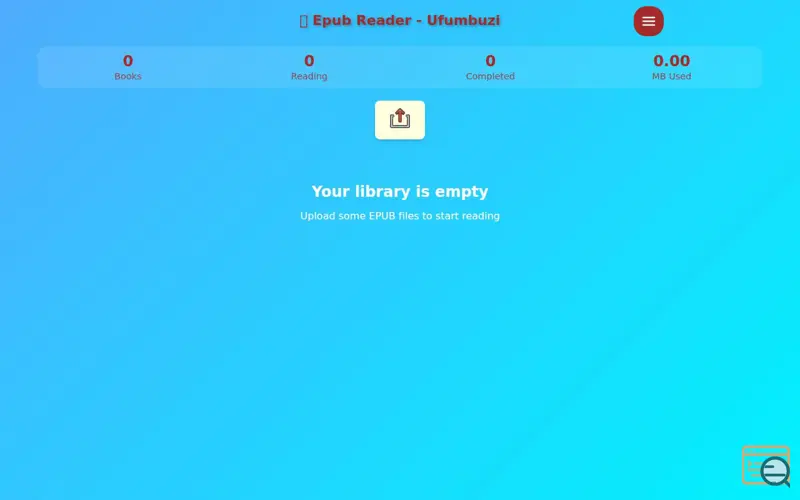 Screenshot of EPUB Reader