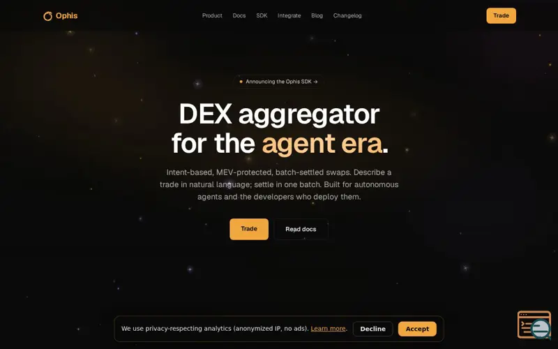 Screenshot of Ophis