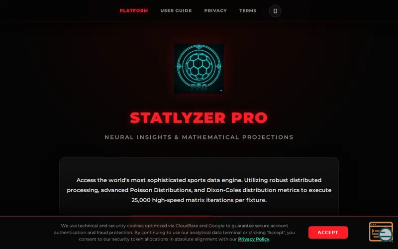 Screenshot of Statlyzer
