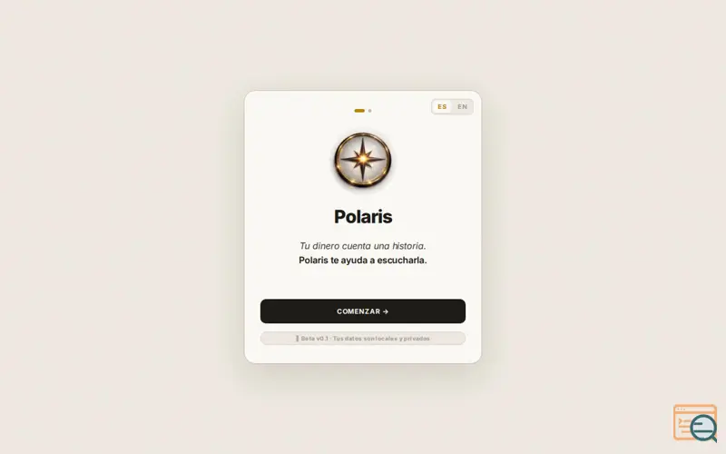 Screenshot of Polaris