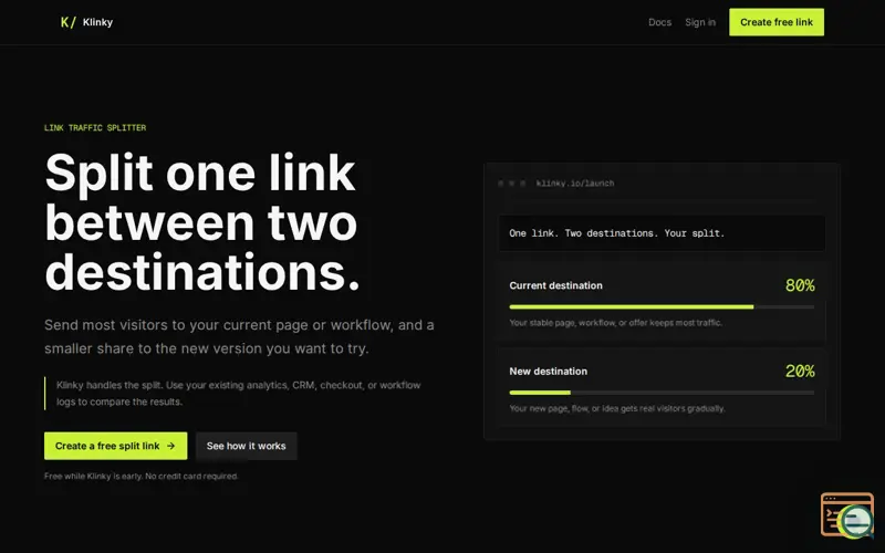 Screenshot of Klinky
