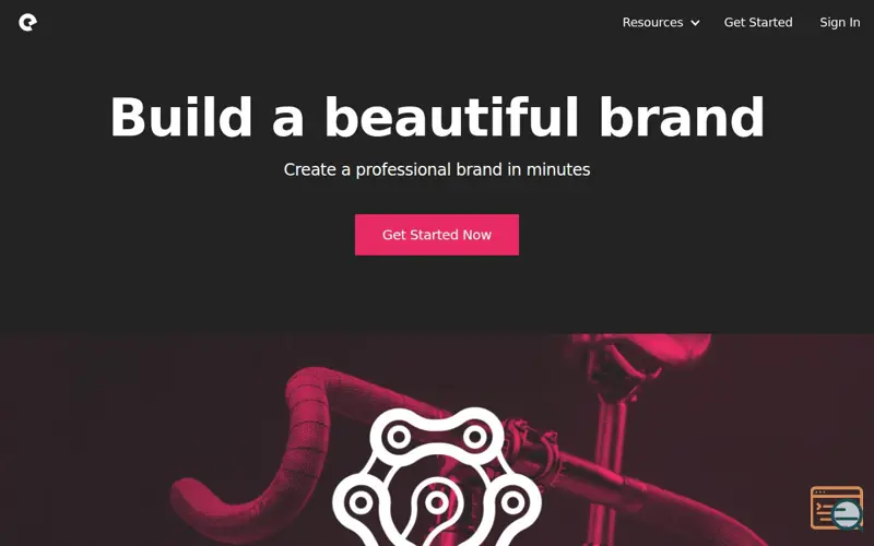 Screenshot of Emblem. Brand & Logo Design