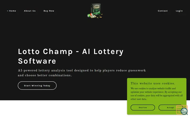 Screenshot of Lotto Champ