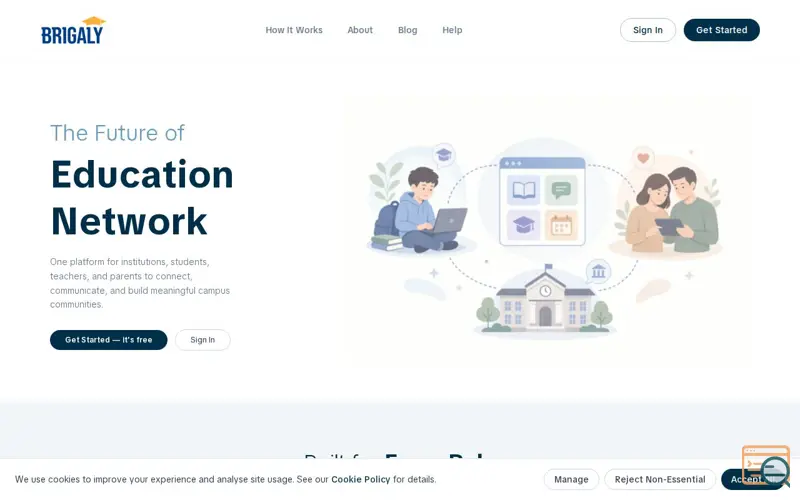 Screenshot of Brigaly