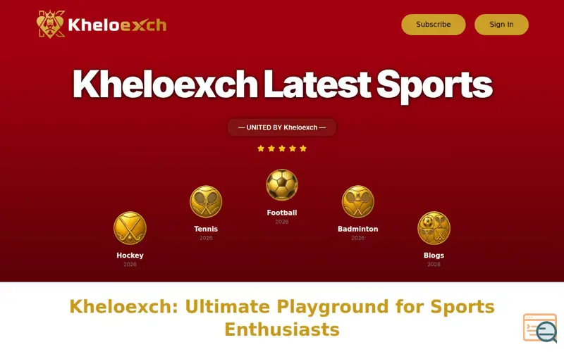 Screenshot of Khelexch