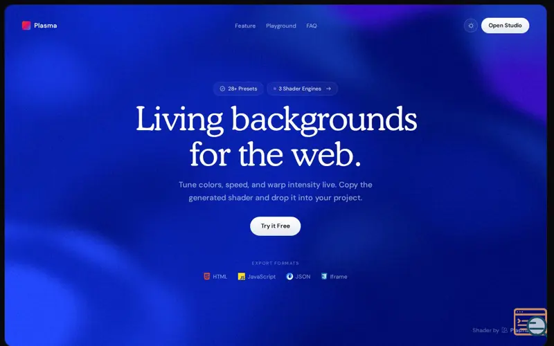 Screenshot of Plasma