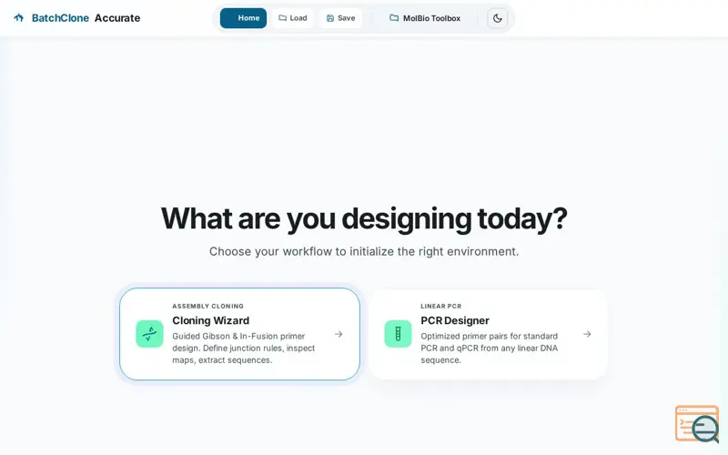 Screenshot of BatchClone Precise