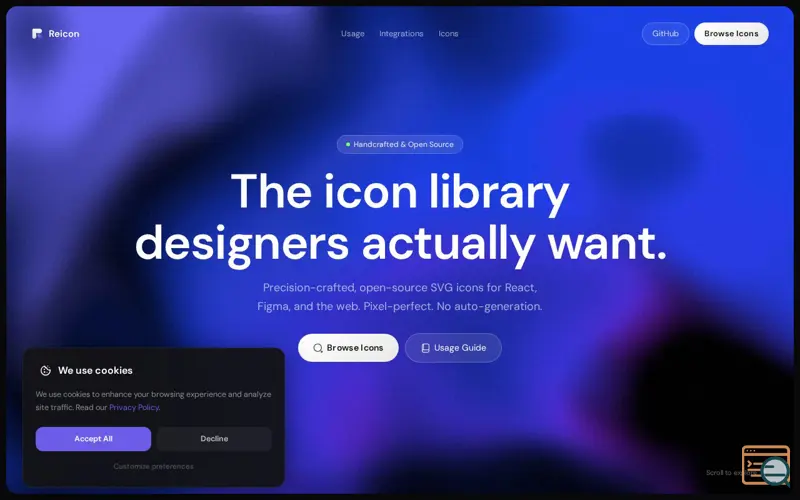 Screenshot of Reicon