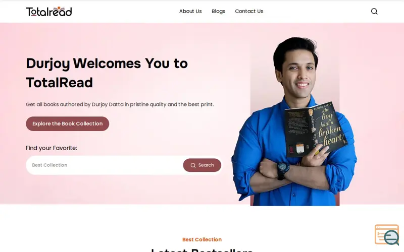 Screenshot of totalread