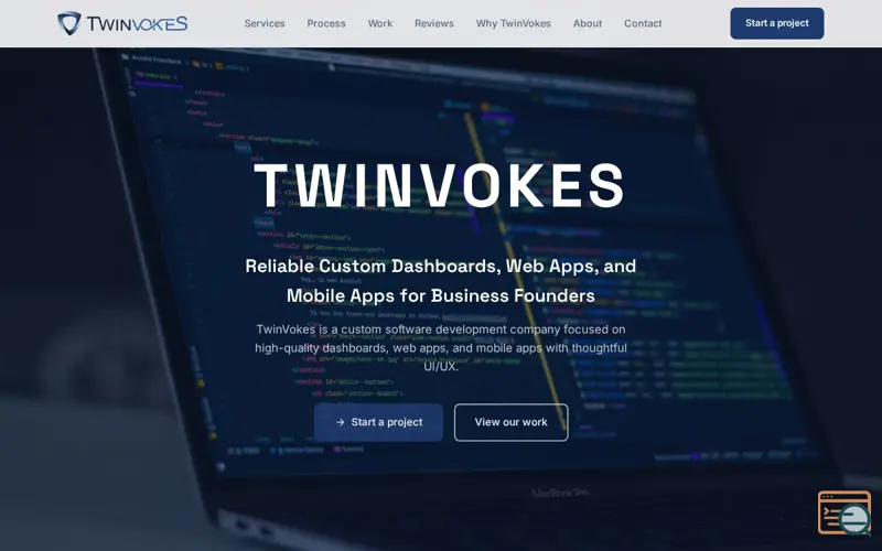 Screenshot of Twinvokes Custom Billing Solutions