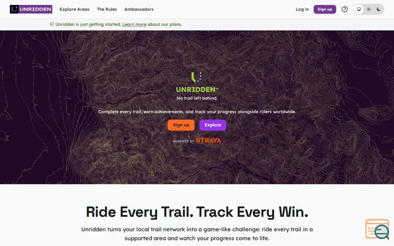 Screenshot of Unridden