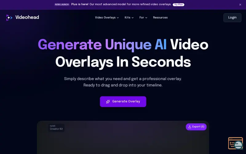 Screenshot of Videohead Plus