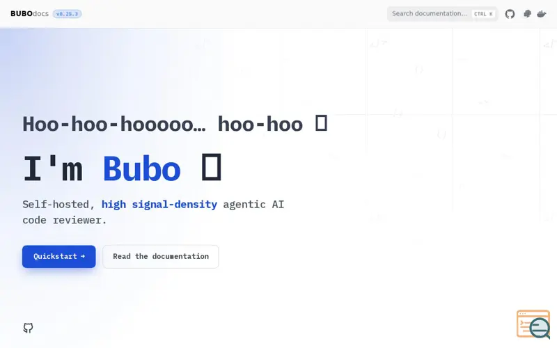 Screenshot of Bubo