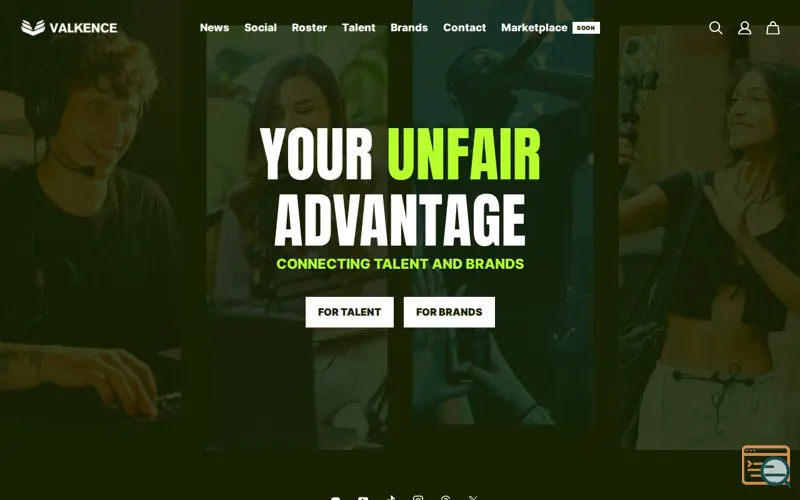 Screenshot of Valkence Connect - Your Unfair Advantage