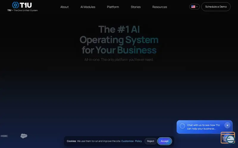 Screenshot of T1U