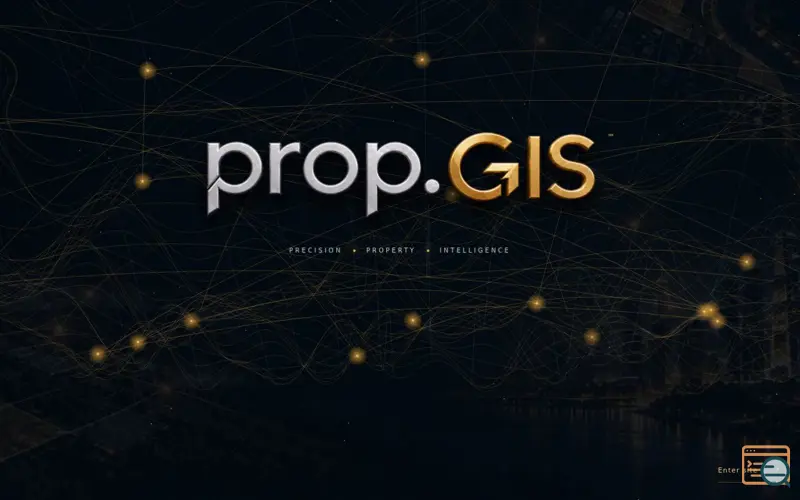 Screenshot of prop.GIS™, a launch using Postal