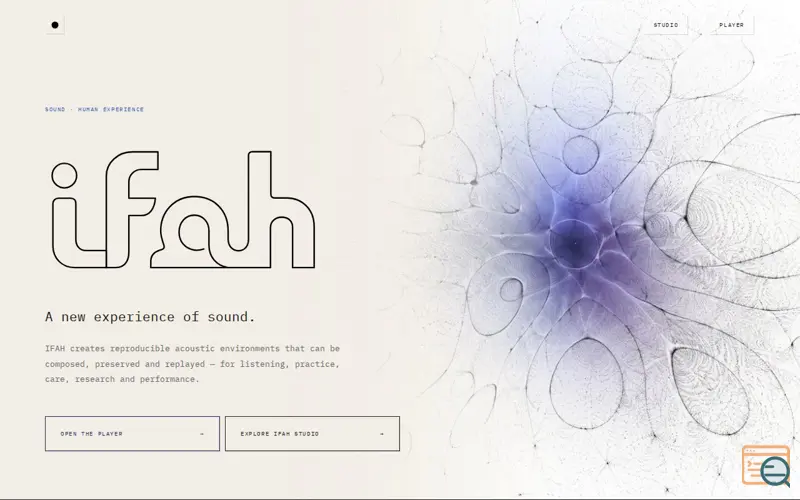 Screenshot of IFAH