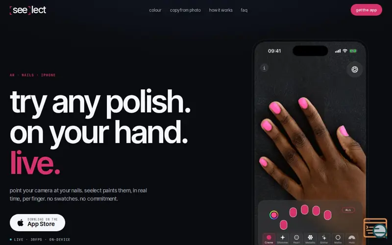 Screenshot of seelect