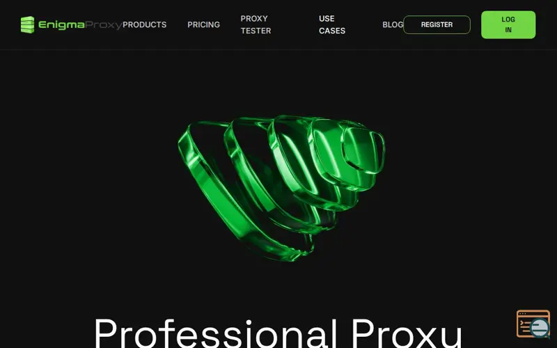 Screenshot of EnigmaProxy