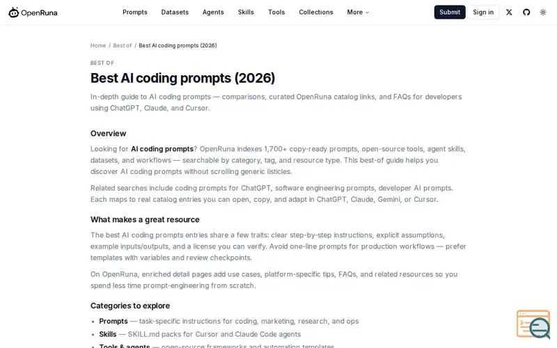 Screenshot of Openruna
