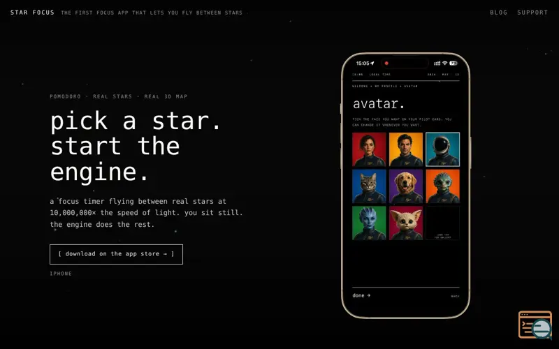 Screenshot of Star Focus: Productivity Timer