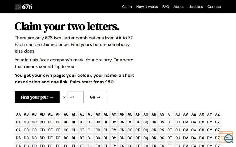 Screenshot of 676