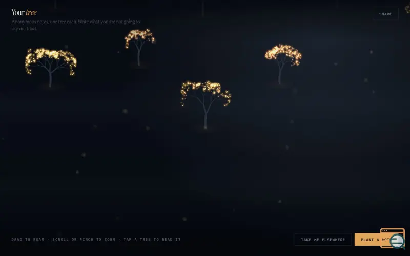 Screenshot of Your Tree
