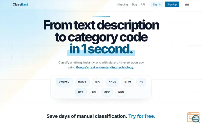 Screenshot of Classifast.com 2.0