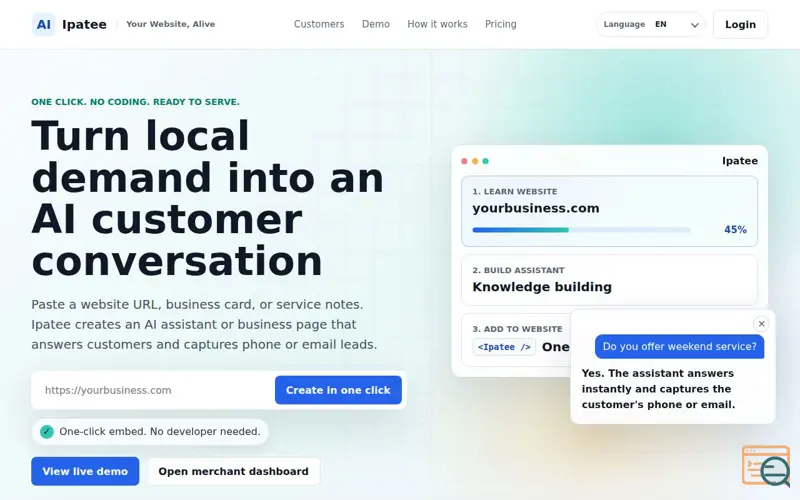 Screenshot of Ipatee