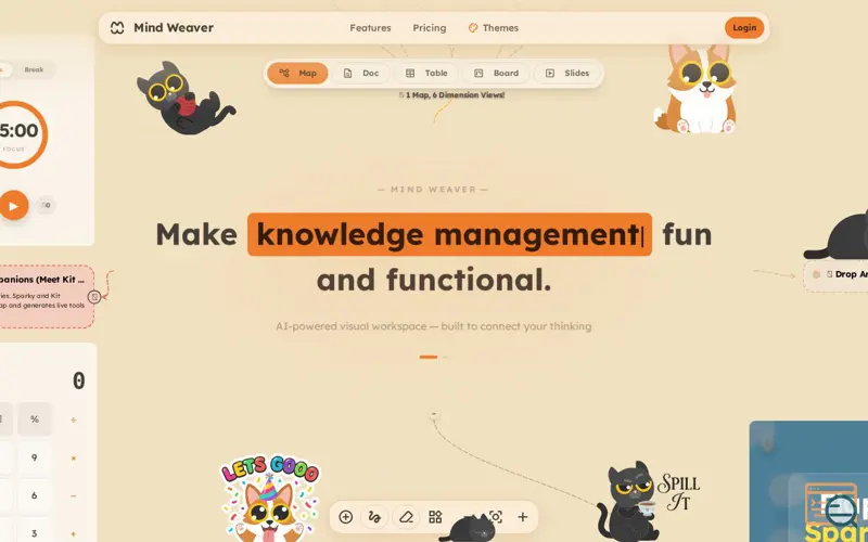 Screenshot of Mind Weaver