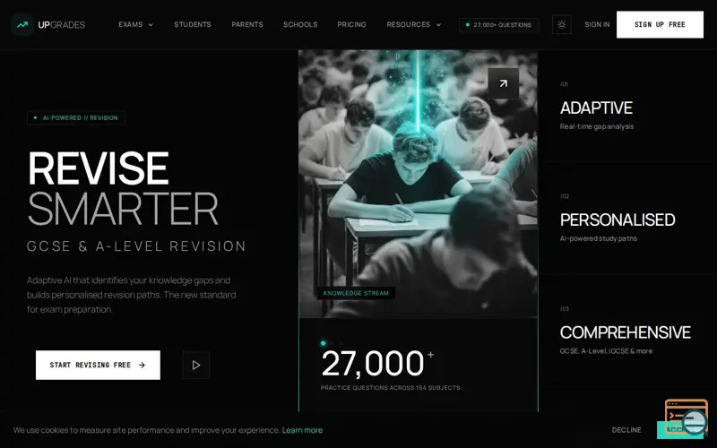 Screenshot of UpGrades.app