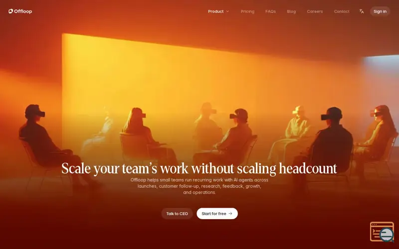 Screenshot of Offloop